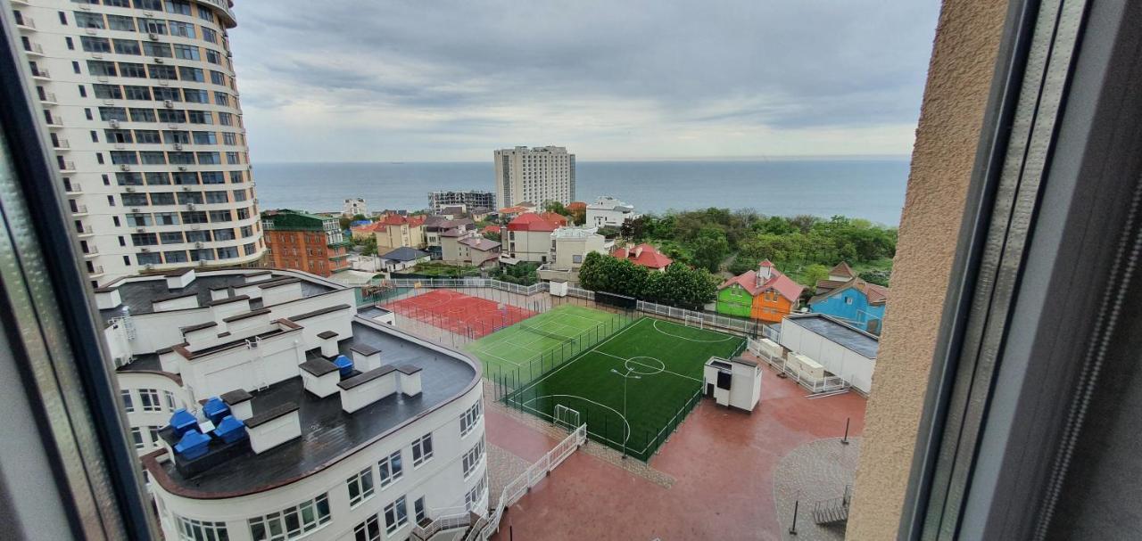 Apartments with the sea view Odessa Exteriör bild