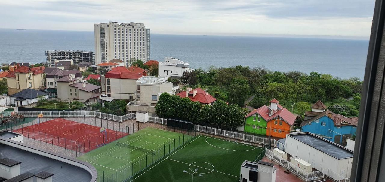 Apartments with the sea view Odessa Exteriör bild
